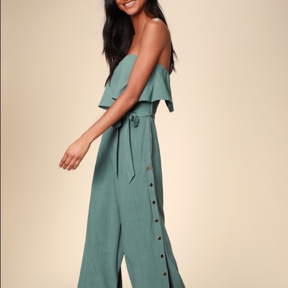 Strapless Jumpsuit NWT (Lulus)